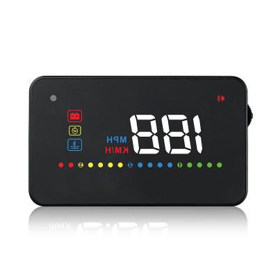 China A200 OBD Car Head Up Display HUD 3.5inch With Speed ​​Rpm Voltage Water Temperature Show Auto Fit A200 90*10*2mm Brightness for sale