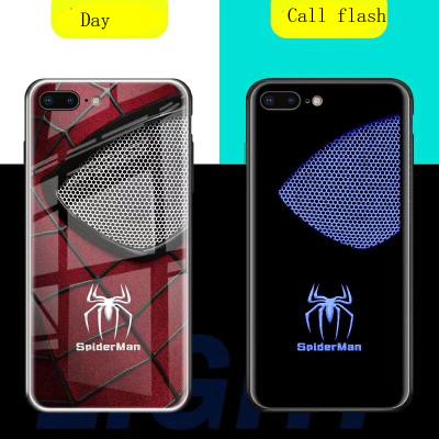 China Tempered Glass Cell Phone Covers Illuminate ZLC005 Transparent for sale