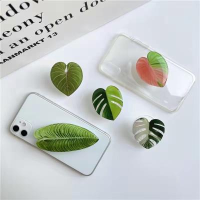 Chine Clear Acrylic Epoxy Phone Pop Sockets Adjustable ZLC002 ABS TPU Material à vendre