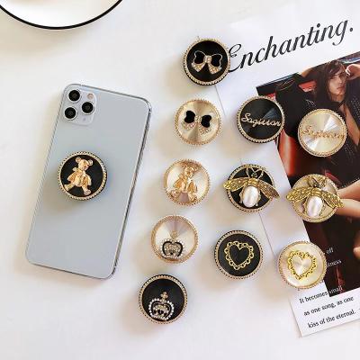 China Luxury Bling  Phone Pop Sockets ZLC002 Waterproof Adjustable for sale