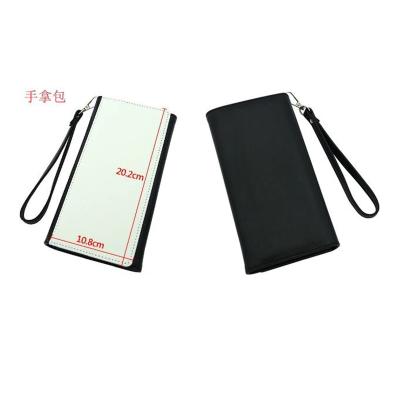 China Waterproof Genuine Leather Card Holder Wallet  Blank Sublimation Female for sale