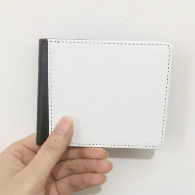 China Genuine Leather Card Holder Wallet  Blank Sublimation Waterproof For Men for sale