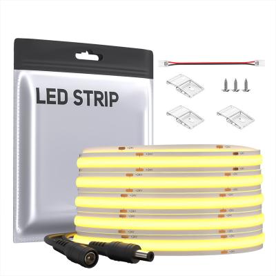 China Residential Factory price Manufacturer Supplier singlesided backlight 24v addressable cob led strip for party lighting for sale