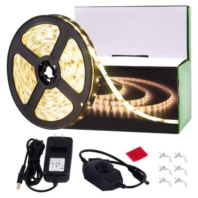 China Home decoration Customized design IP67 waterproof 60leds DC 5v 12v 24v smart rgb lights ws2812b led strip light for family light for sale