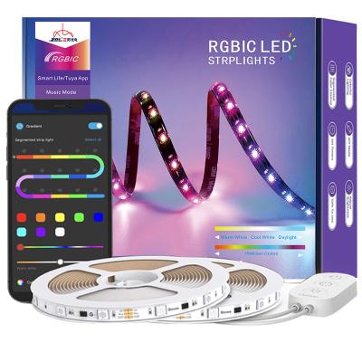 China Home Decroation China Professional Customized 5050 RGB FPC width 10mm Neon Led Strip Outdoor Colorful Rgb Track Lighting for sale