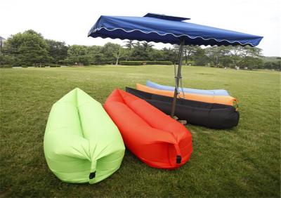 China Fast Inflatable Camping Sofa Air Sleep Bag Lamzac Hangout Air Camping Sofa Portable Beach Nylon Sleeping Bed Lazy Bag for sale