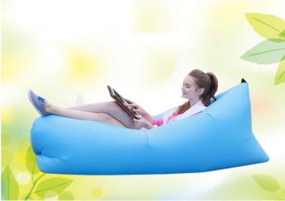 China Customized Inflatable Air Sofa Easy Carry With Multicolor Option lay bag for sale