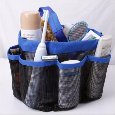 China 8-Pocket-Mesh-Bath-Shower-Caddy-Cloth-Storage-Box-Travel-Tote-Handle-Bathroom  8-Pocket-Mesh-Bath-Shower-Caddy-Cloth-St for sale