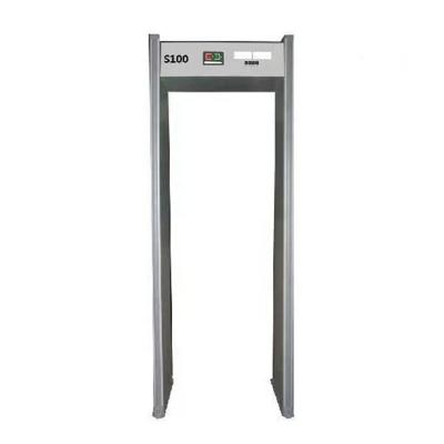 China Security Protection Zone Single Body Scanner With Walk Through Metal Detector Door Security for sale