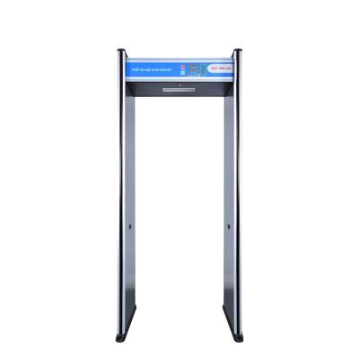 China Metal Detecting Door Type Portable Metal Detector Airport Single Area Walk Through Security Metal Detector TEC-S100. for sale