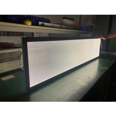 China 295x1195x17.5mm modern custom size elegant transparent design material acrylic led light guide panel lgp for sale