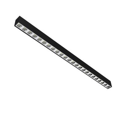 China Modern 30w 1200mm High Power Home Supermarket Linear Light Indoor Bookcase Recessed Linear LED for sale