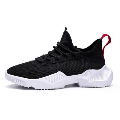 China CUSHIONING stylish fashion lace up breathable sports shoes waist to increase bulky sneakers for men for sale