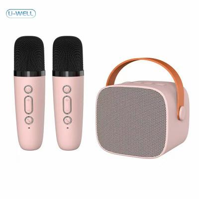 China None Mini Microphone Audio Home Singing Karaoke Family Wireless BT Outdoor Portable Speakers for sale