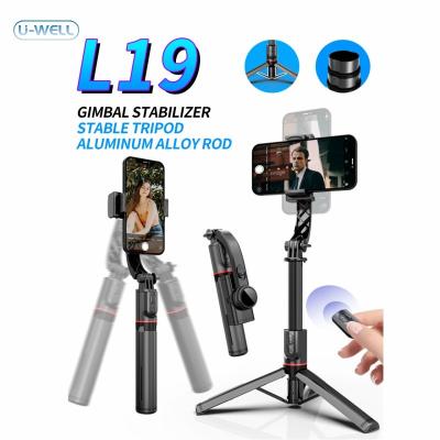 China Portable Flexible L19 Flexible Wireless Tripod Aluminum Mobile Stand Smart Selfie Stick 360 Rotation for Phone Camera for sale