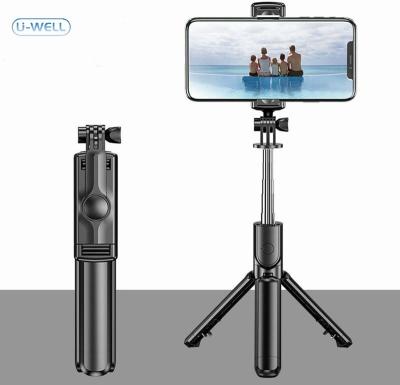 China Portable Flexible 3 in 1 Wireless S03 Selfie Stick for Phone Extendable Monopod with Wireless Shutter Flexible Mini Tripod for sale