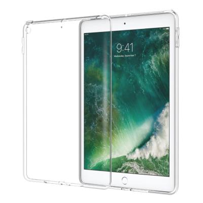 China Premium Soft Flexible Bumper PU Skin TPU Transparent Clear Gel Back Case Cover For Apple iPad 2017 9.7 inch for sale