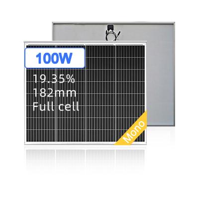 China CC-QN100M Hot Selling Solar Panel Monocrystalline Silicon Photovoltaic Module For Home 100W 150W 200W 300W Solar Panel 182*76/36.4 for sale