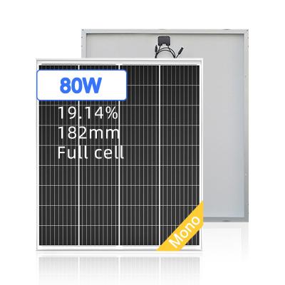 China GZCCDM Solar PV Module 80w 100w 120w 150w 200w Solar Panel 80w 450 Watt PV Module 182mmx182mm for sale