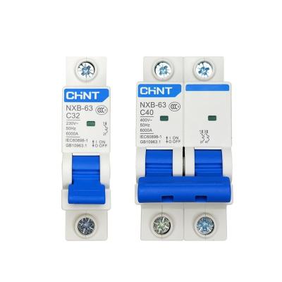 China Chint NB1-63H 1P C16A 10kA Miniature Circuit Breaker 10000A for sale