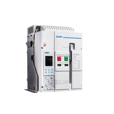 China Air Circuit Breaker Air Chint Air Circuit Breaker NA8-4000A~1600A AC240V 415V 3P Electric Fixed Type Switch 85KA/65KA for sale