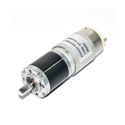 China Explosion Proof DC Gear Motor DC Brushed Reduction Motor ET-PGM28A Planetary Gear Reduction Motor for sale