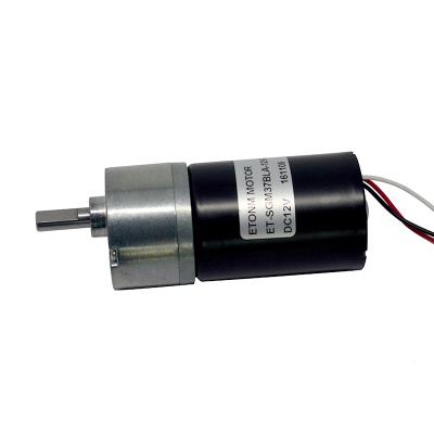 China DC Gear Motor ET-SGM37BLA Explosion Proof Brushless 37mm Motorhome Motorhome Appliances Brushless Motor for sale