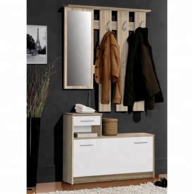 China Durable Modern Gorgeous Multifunctional Shoes Cabinet With Mirror for sale