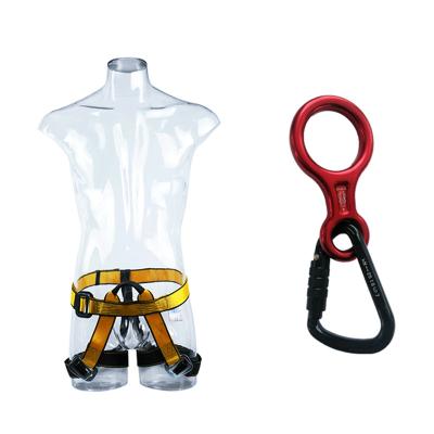 China Hot Selling High Strength High Altitude Climbing Mountaineering Anti Fall Sit Type Half Body Safety Harness for sale