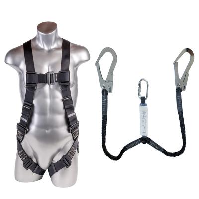 China High Strength Fall Arrest With D Clip 6 Point Adjustable Ultralight System Full Body Harness for sale