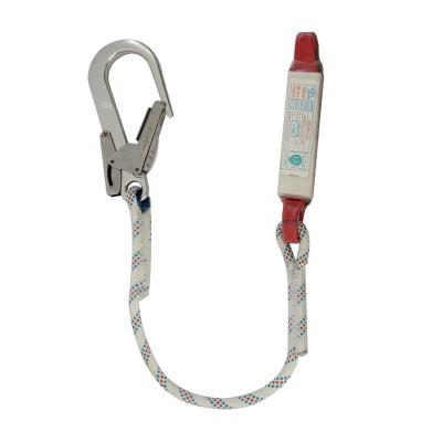 China High Strength CE Certification For Running At Waists Fall Protection Shock Absorbal Retractable Safety Lanyard for sale