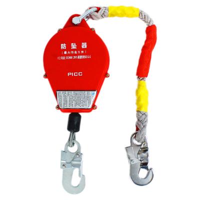 China Strong Portable Self Retractable Lifeline Fall Arrester For Working At Climbing Heights Electricians for sale