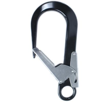 China High Strength 65 Manganese Steel Material Climbing Safety Belt Snap Hook for sale