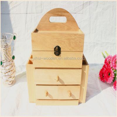 China wooden handmade cosmetic packaging/bamboo box bamboo storage boxes/wooden essential oil box for sale