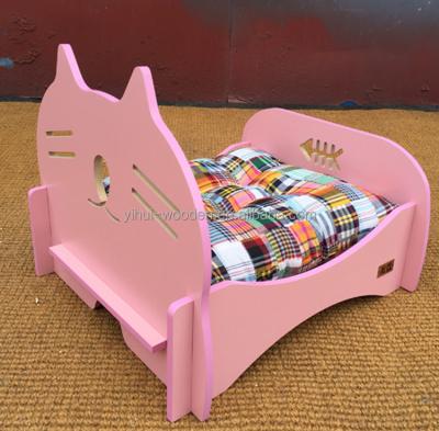 China Small viable wooden pet bed for custom made and wholesale for sale