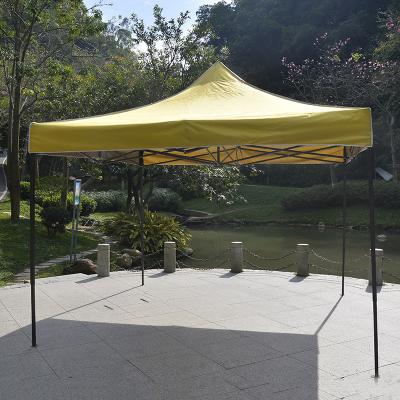 China Custom outdoor metal company tent 3m trade show newcomer folding sunshade tents for camping and kids play glamping tents 3*3m for sale