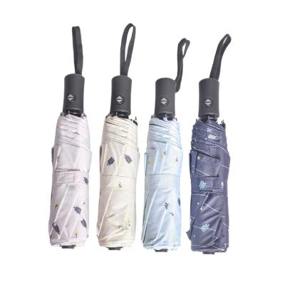 China Low MOQ Folding Customized Folding Umbrella Wholesale For Gift Promotion for sale