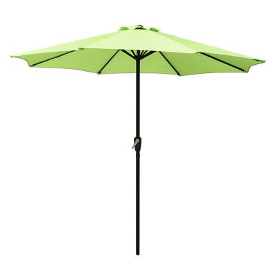 China Customization 2.7m Modern Crank Belt Large Outdoor Patio Display Umbrella for sale