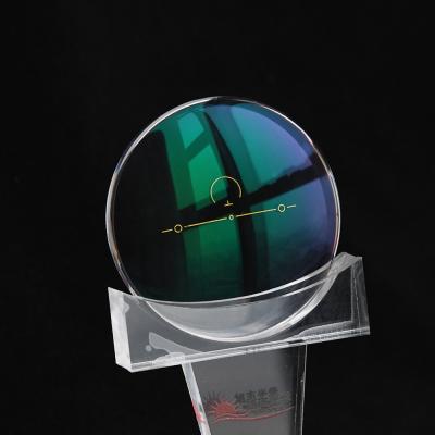 China Anti-fatigue hot sale 72mm high quality 1.56 anti-fatigue HMC lens lenses for sale