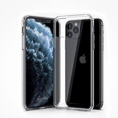 China Amazon Hot Sale Anti-fall Crystal Clear Hard PC TPU Soft Bumper Cell Phone Case For iPhone 11 Pro for sale