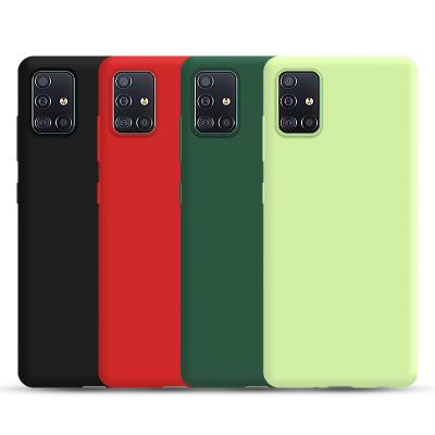 China Shockproof Matte TPU Silicone Mobile Phone Case For Samsung A52 Back Cover For Samsung Galaxy Note 20 A32 5G S21 Fe for sale