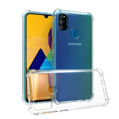 China Clear Edeg Air Corner Anti-Slip Shockproof TPU Cushion Case Shockproof Bumper Cover For Samsung Galaxy M30S for sale