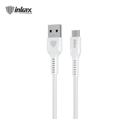 China MP3/MP4 Player 2020 New Hot Selling Inkax CK-99-MICRO 1M Silicone 2.1A USB Cable For Android Transmission Mic Charging Data Cable for sale