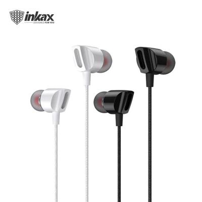 China in-ear In-Ear inkax EP-13 3.5mm Pin Wired Earphone Extra Bass Sports Headphones with Microphone for Mobile Phone / Music Device for sale