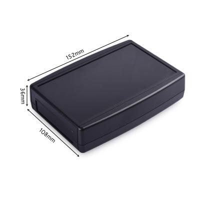 China electronic hardware ABS power supply enclosure junction box handheld plastic enclosure diy plastic box for electronic project 152*108*36mm for sale