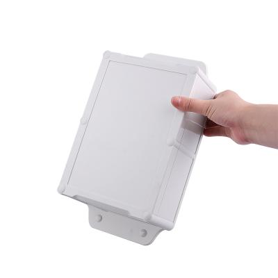 China Outdoor Electronic Hardware Wall Mounting Box Waterproof Electronic Junction Box ABS Plastic Distribution Box DIY Enclosure 260*143*75mm for sale