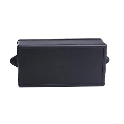 China Plastic Electronic Equipment Wall Mount Junction Box 155*80*45mm Standard Enclosure Power Adapter Box For DIY Electronic Equipment Instrument Case for sale