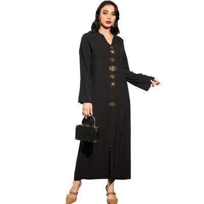 China Muslim Abayas Hijab Fashion Dubai Abaya Turkey Polyester Hooded Long Tassel Dresses Islamic Clothing Eid Mubarak Djellaba Femm for sale