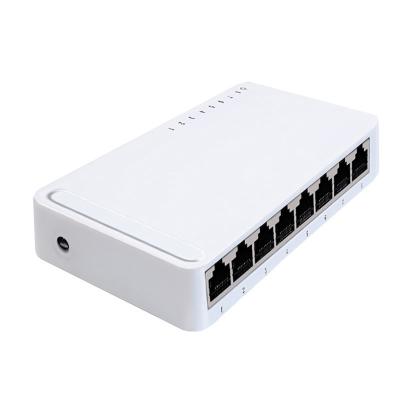 China LACP 8 port gigabit network switch plastic case ethernet switch with port 8 gigabit network unmanaged network switches for sale