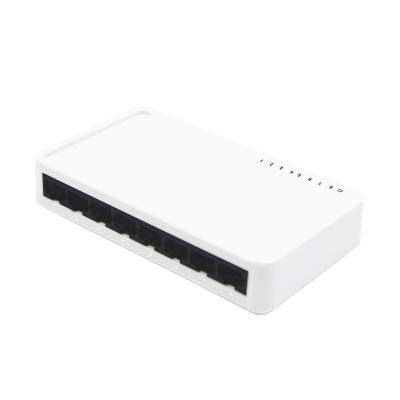 China LACP Manufacturer Port Switch Network Plastic Case Desktop 8 Ethernet 10/100Mbps Ethernet 10/100Mbps Hub Unmanaged for sale